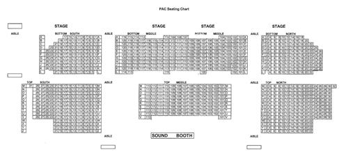 PAC Seating Chart